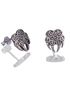 Northern Viking Jewelry Karhun Käpälä Earrings NVJKK024