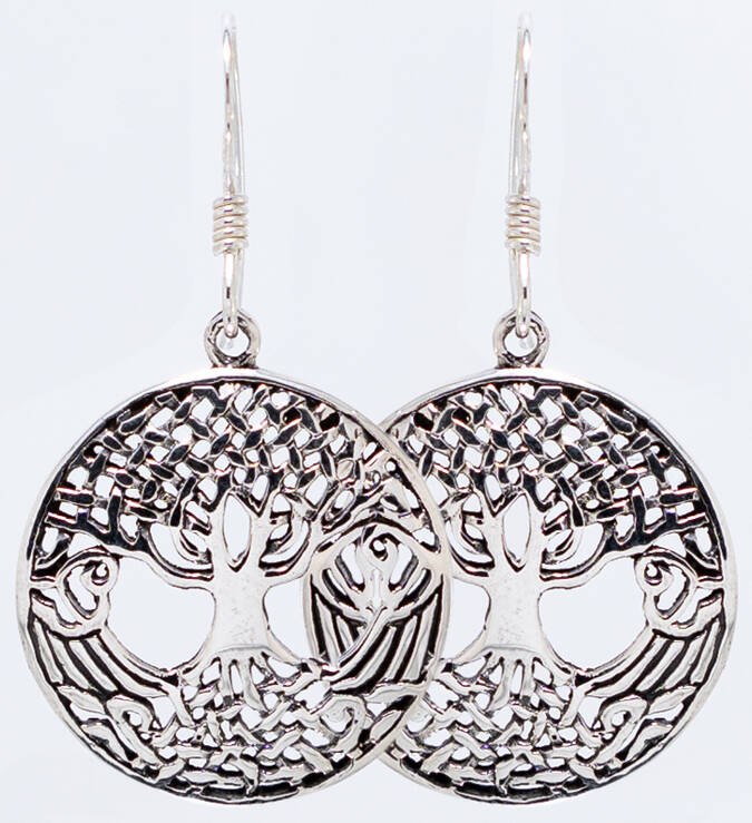 Northern Viking Jewelry Elämän Puu Earrings NVJKK025