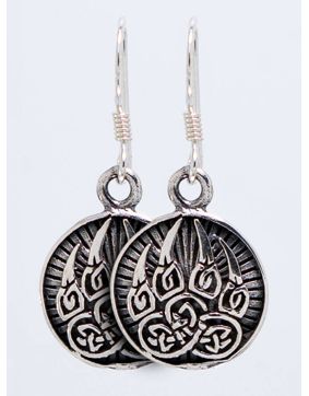 Northern Viking Jewelry Karhun Käpälä Earrings NVJKK026