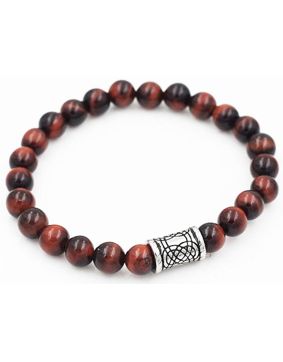 Northern Viking Jewelry Tiger Eye Knotwork Bracelet NVJRA006
