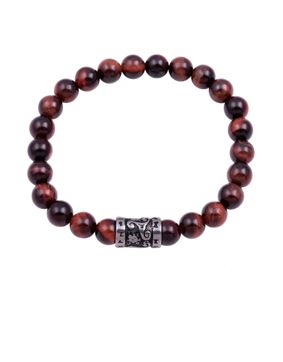 Northern Viking Jewelry Tiger Eye Runes Bracelet NVJRA018