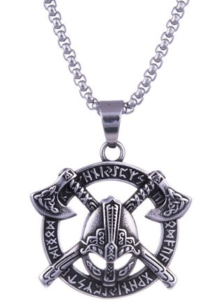 Northern Viking Jewelry Necklace Warrior NVJRS099