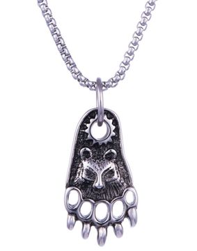 Northern Viking Jewelry Necklace The Bear NVJRS102