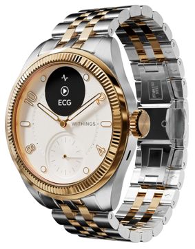 Withings ScanWatch Nova Brilliant Rose Gold 39mm smartwatch