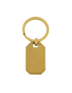 Lykken keychain gold-plated steel