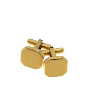 Lykken Strong cufflinks gold-plated steel
