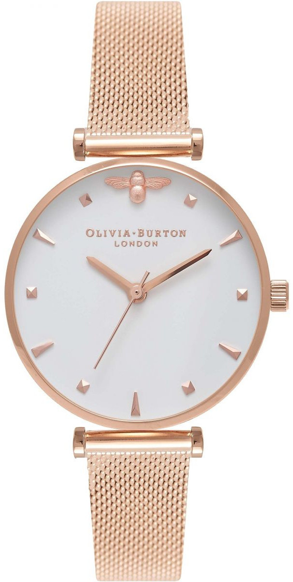 Olivia Burton Rose Gold Mesh OB16AM105 watchesonline
