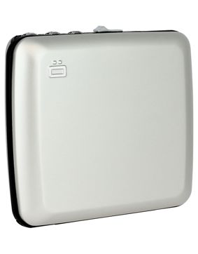 Ögon Design Code Wallet Silver