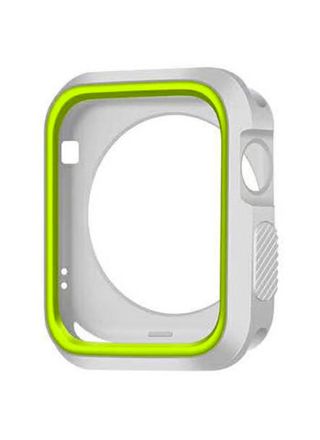 Apple Watch Silicone Case grey/lime - 4 sizes