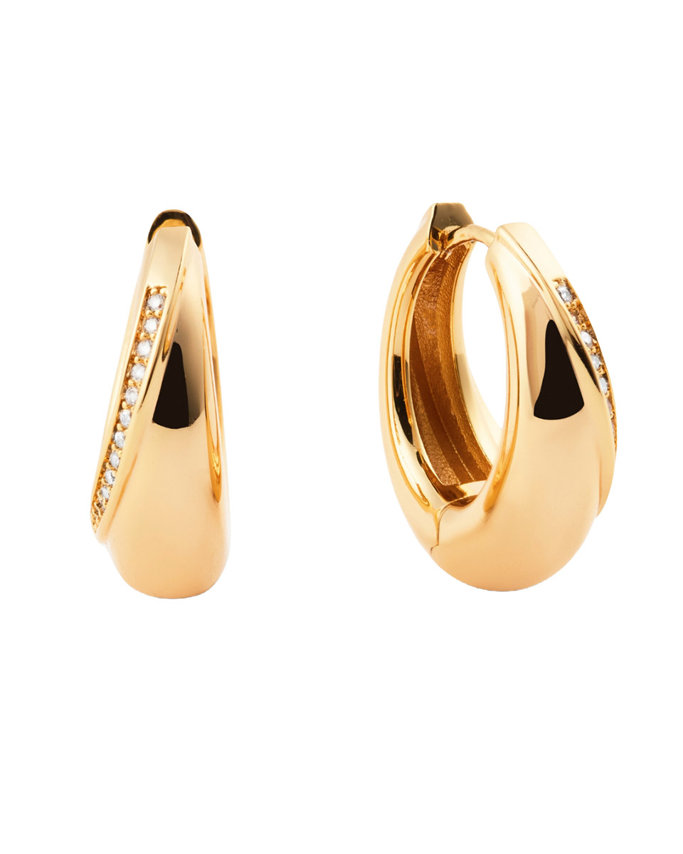 Sparv On View gold-plated earrings 15000101