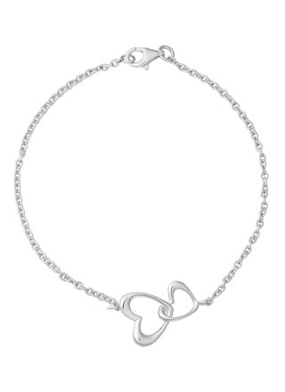 Lempikoru lucky heart bracelet silver platinum 35 051 00 190