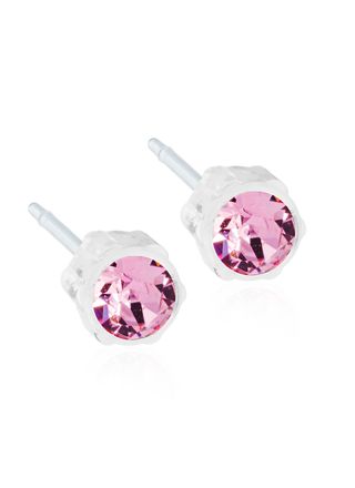 Blomdahl EJ MP 4 mm Light Rose pink earrings 15-0103-24