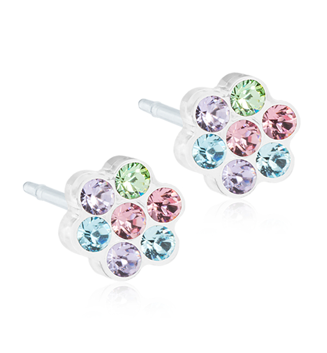 Blomdahl EJ MP Daisy 5 mm Light Fantasy earrings 15-0114-98