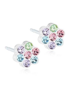 Blomdahl EJ MP Daisy 5 mm Light Fantasy earrings 15-0114-98