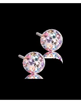 Blomdahl EJ NT Crystal Ball 6 mm Light Fantasy earrings 15-1268-98