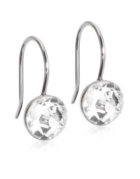 Blomdahl Pendant Bezel Crystal earrings 8 mm