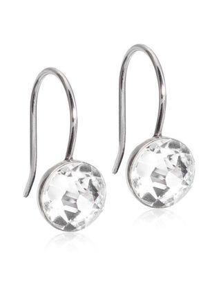 Blomdahl Pendant Bezel Crystal earrings 8 mm