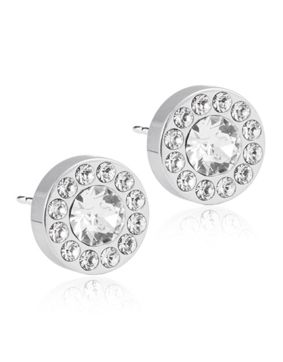 Blomdahl Brilliance Halo Crystal earrings  8mm