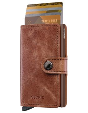 Secrid Miniwallet Vintage Cognac-Brown