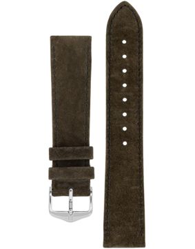 Hirsch Osiris nubuck leather leather strap 0343 30 10