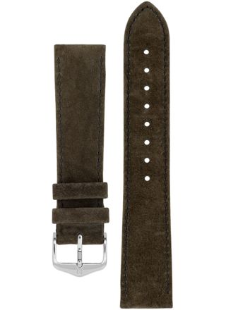 Hirsch Osiris nubuck leather leather strap 0343 30 10