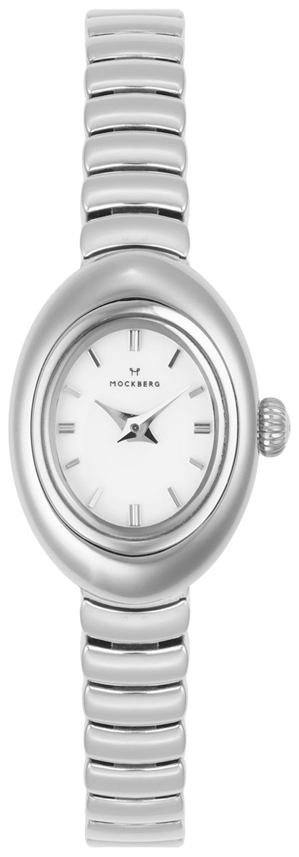 Mockberg Belle Oval Petite Steel watch MB1417