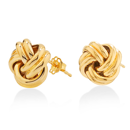 Lykka Casuals golden earrings 14mm