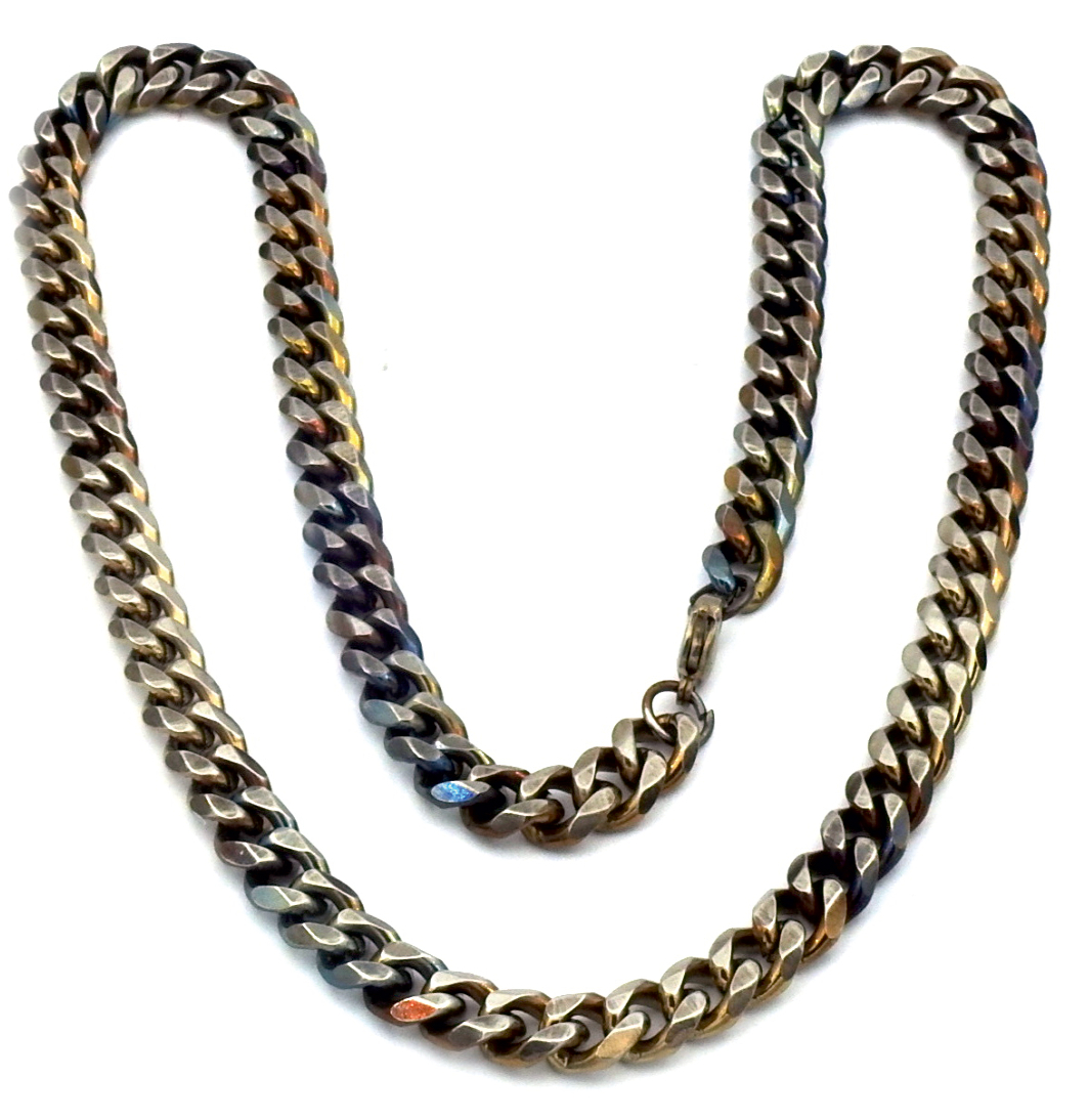 Rocks Steel Bensin curb chain necklace steel 50 cm P.S.SPE.7-50