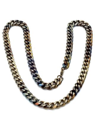 Rocks Steel Bensin curb chain necklace steel 60 cm P.S.SPE.9-60