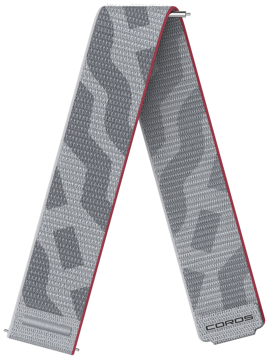 Coros Pace Pro gray nylon band