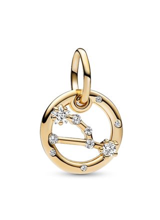 Pandora Moments Charm dangle Taurus Zodiac zodiac jewellery charm 762707C01