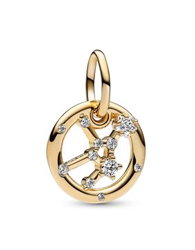 Pandora Moments Charm dangle Virgo Zodiac zodiac jewellery charm 762715C01