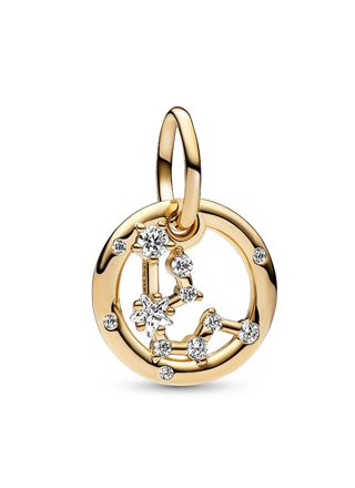 Pandora Moments Charm dangle Aquarius Zodiac zodiac jewellery charm 762717C01