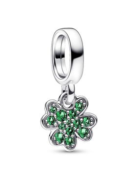 Pandora Moments Charm dangle Four Leaf Clover charm 792751C01