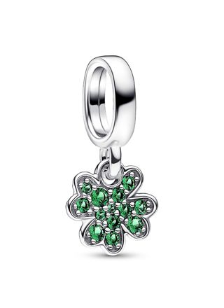 Pandora Moments Charm dangle Four Leaf Clover charm 792751C01