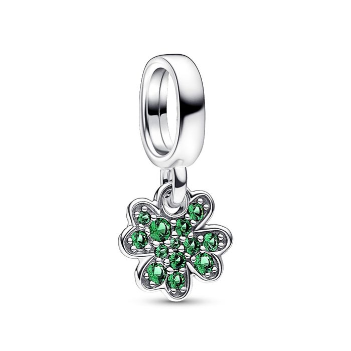 Pandora Moments Shamrock Pandora Charm Pandora Green Lucky Clover