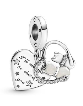 Pandora Cats & Hearts Charm 799546C01