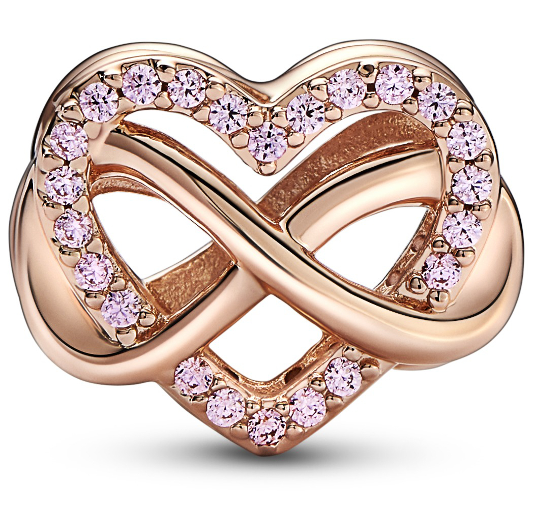 Rose gold family pandora charm on sale