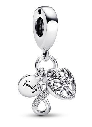 Pandora Moments Family Infinity Triple Sterling silver charm 792201C01