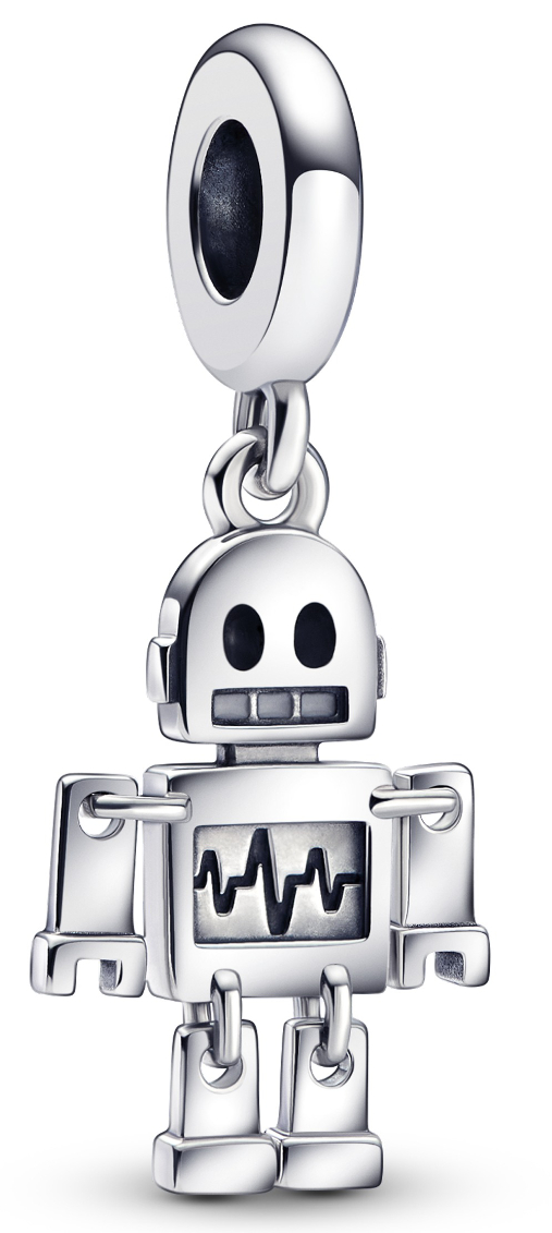 Pandora boy robot charm sales