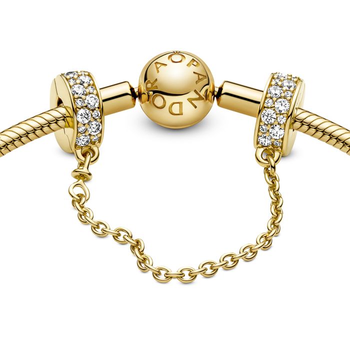 Clip Charm Pandora Sale Safety Chain Pandora Jewelry Pandora Pave