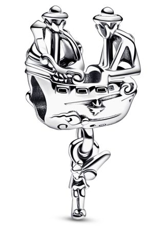 Pandora Disney x Pandora Tinker Bell & Captain Hooks Pirate Ship charm 792521C00