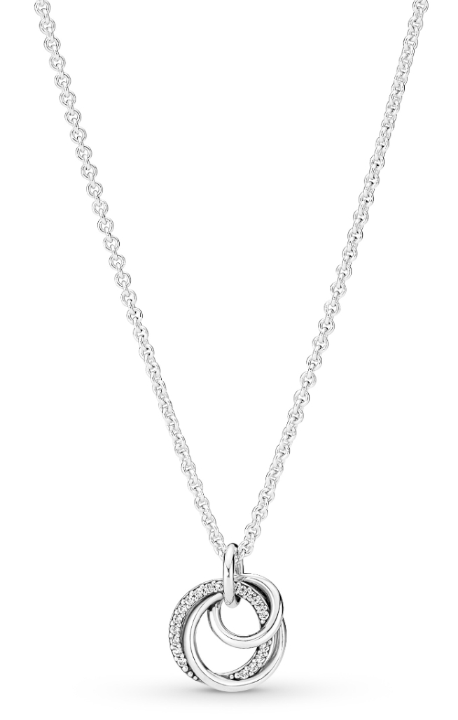 Pandora Family Always Encircled Sterling silver necklace 391455C01-60