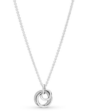 Pandora Family Always Encircled Sterling silver necklace 391455C01-60