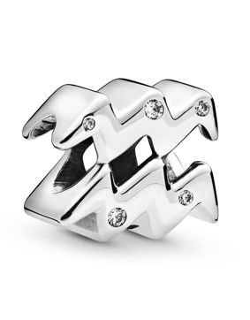 Pandora Zodiacs Sparkling Aquarius charm 798415C01
