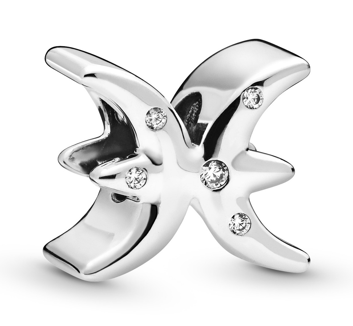 Pandora Zodiacs Sparkling Pisces charm 798426C01