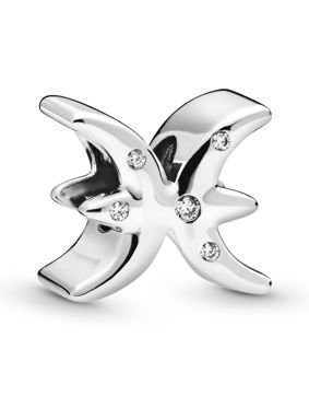 Pandora Zodiacs Sparkling Pisces charm 798426C01
