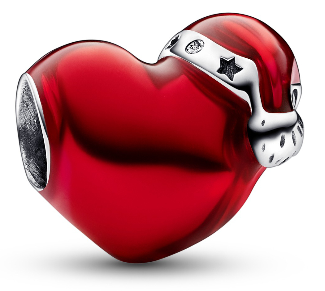 Pandora red heart charm on sale