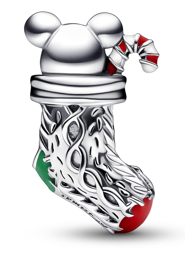 Pandora Moments Festive Mouse Stocking charm 792366C01