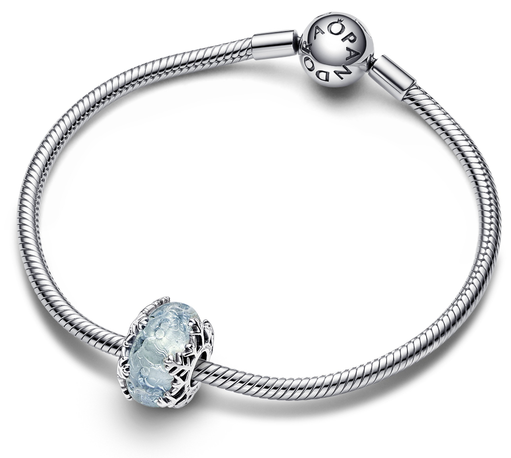 Pandora Moments Winter Blue Snowflake charm 792377C00